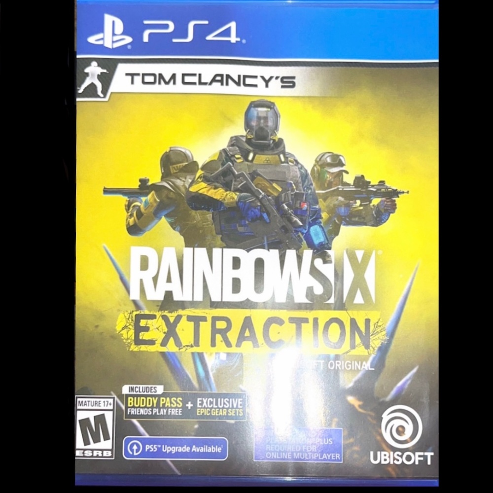 Tom Clancy’s Rainbow Six Extraction PS4 Game !!!!